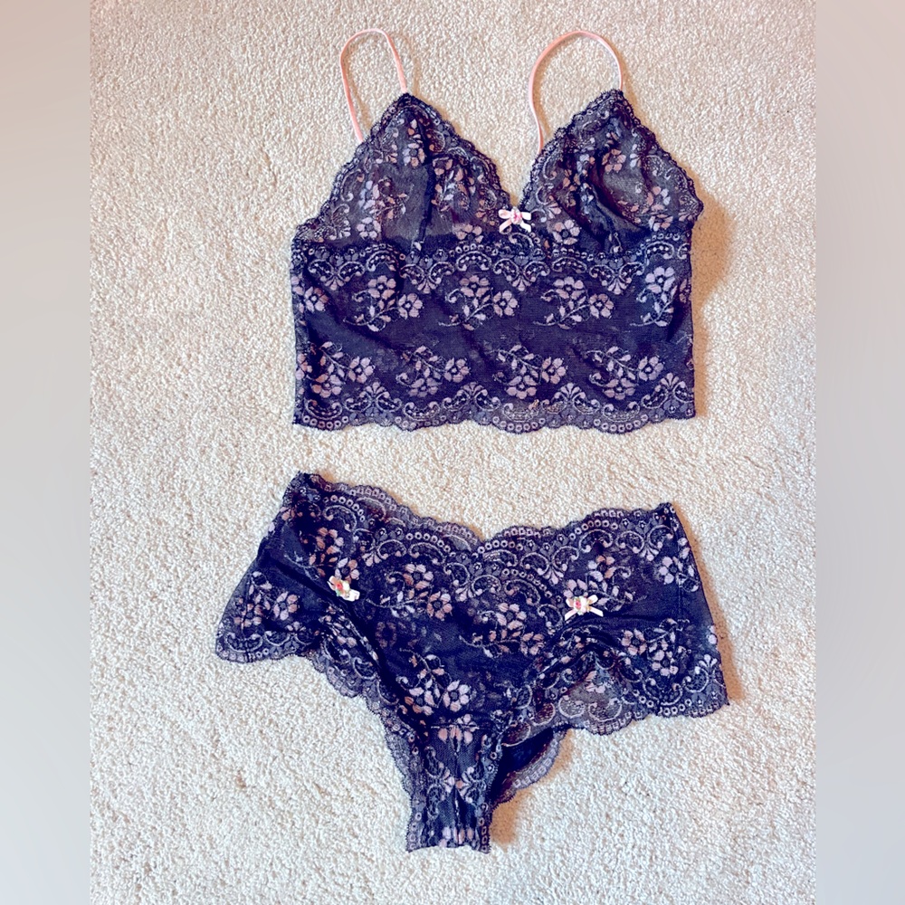 Lacey Lingerie Set
